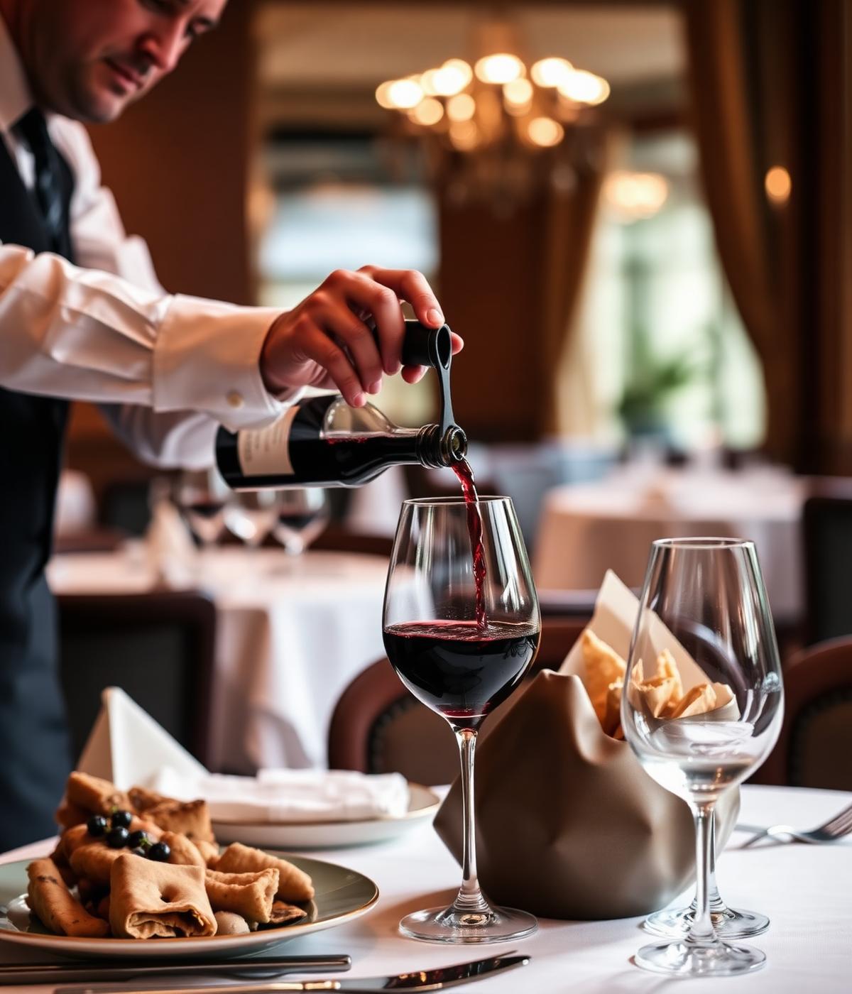 Copa de vino y barricas en cava